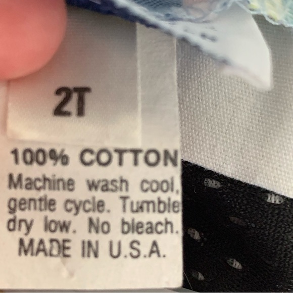 VTG 80s 90s cottagecore dress Mondays Child 2T 3T - Picture 7 of 7